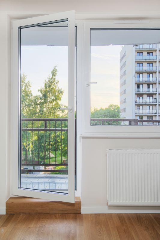 Sliding Windows on a Patio